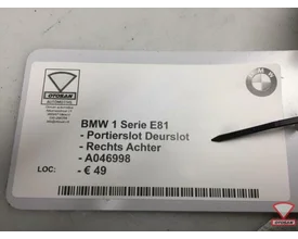 bmw-1-serie-e81-portierslot-deurslot-rechts-achter-a046998 — foto 3