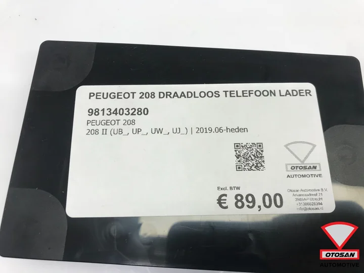 peugeot-208-2019-draadloos-telefoon-lader-9813403280 — foto 2
