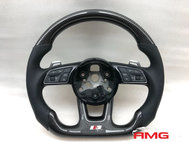 audi-s-line-stuur-8w-a3-s3-rs-s4-rs4-s5-rs5-leer-carbon — foto 2