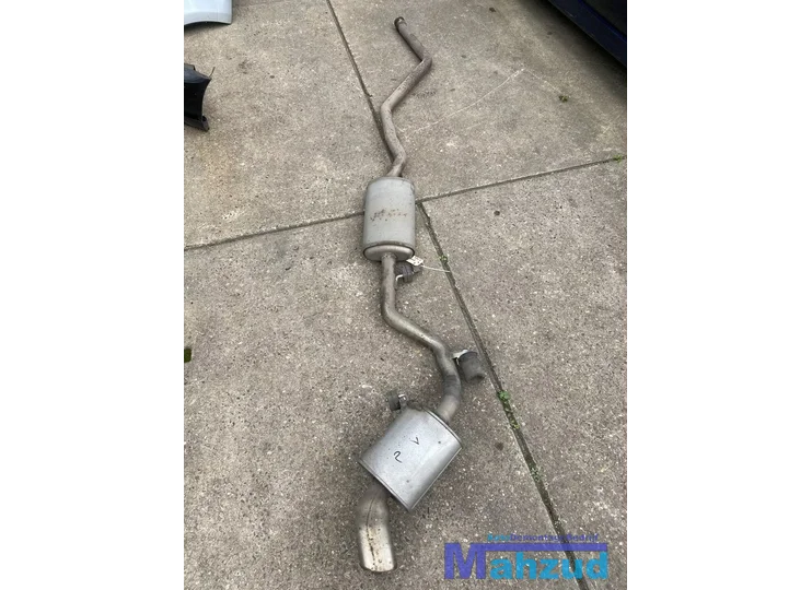 BMW 1 SERIE E87 118D 1.8 Uitlaat middendemper einddemper