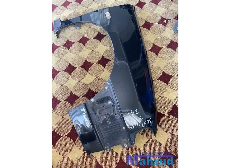 2003 Seat Inca rechter voor scherm zijscherm zwart L041
