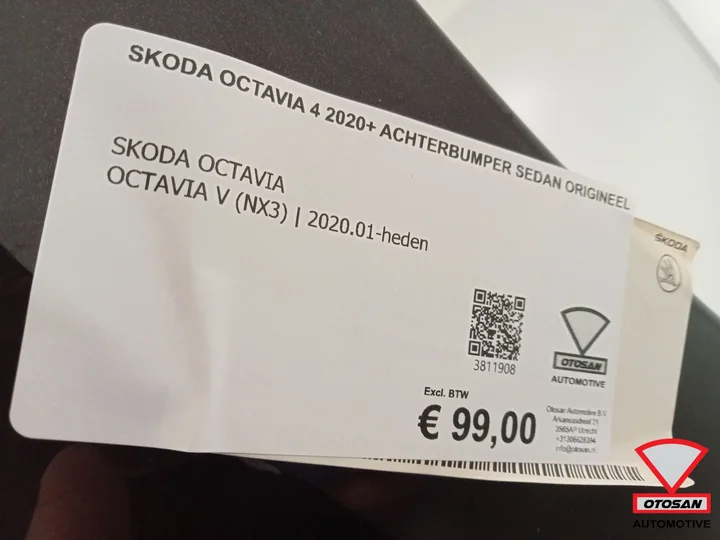 skoda-octavia-4-2020-achterbumper-sedan-origineel — foto 4