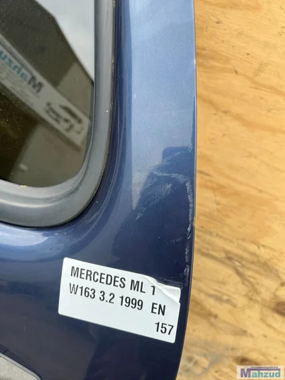 mercedes-ml-w163-blauw-links-achter-deur-portier-19982004 — foto 3