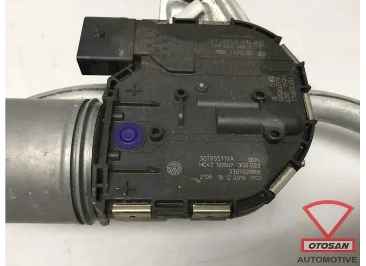 VW Passat B8 VAG Ruitenwissermechaniek + Motor 3G1955119A