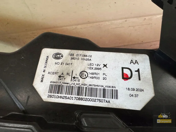 26010hn25a-nissan-qashqai-j12-volledig-ledlicht-links-lift — foto 2