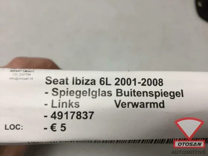 seat-ibiza-6l-2002-2008-spiegelglas-links-verwarmd-nieuw!-49 — foto 3