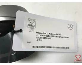 mercedes-c-klasse-luchtrooster-midden-dashboard-a2058300301 — foto 2