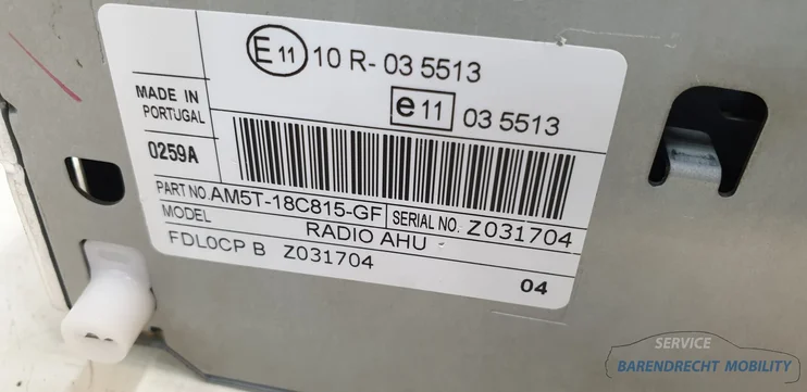 navigatie-radio-ford-cmax-ii-am5t18c815gf-systeem-head-unit-origineel-gebruikt-2010-2016 — foto 3