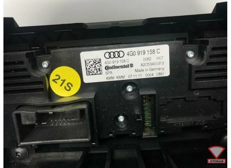 Audi A6 4G Climatronic Paneel Achter 4G0919158C