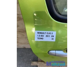renault-clio-3-groen-tedno-tedn0-rechts-achter-deur-20052014 — foto 2
