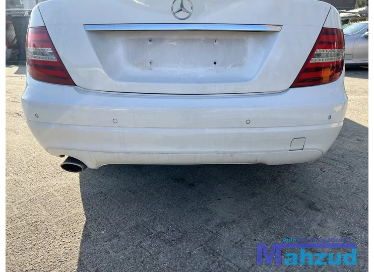 MERCEDES C klasse W204 wit 149 achterbumper 2011-2014