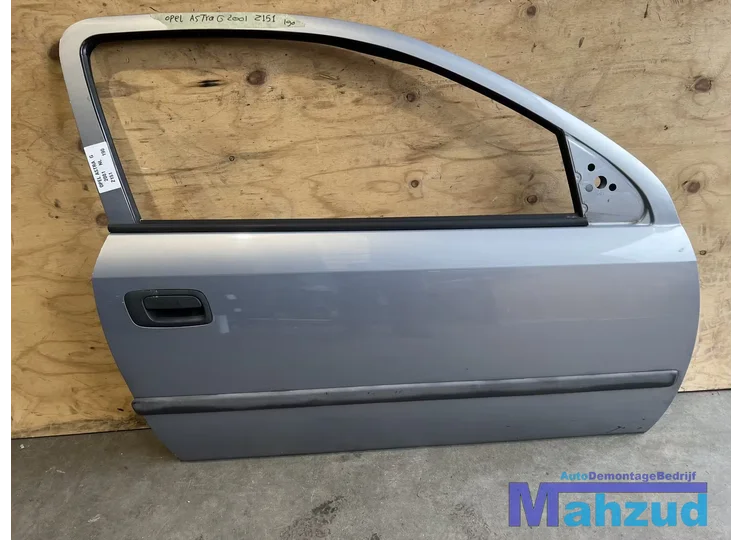 OPEL ASTRA G grijs Z151 Rechts deur 1998-2003