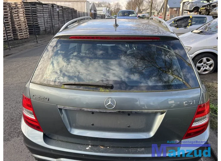 MERCEDES C S204 Groen 779 achterklep 2011-2013