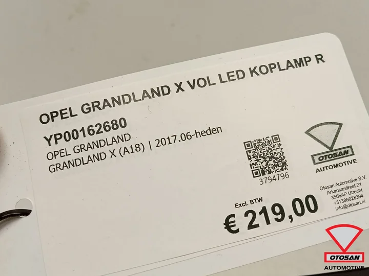 opel-grandland-x-vol-led-koplamp-rechts-yp00162680 — foto 4