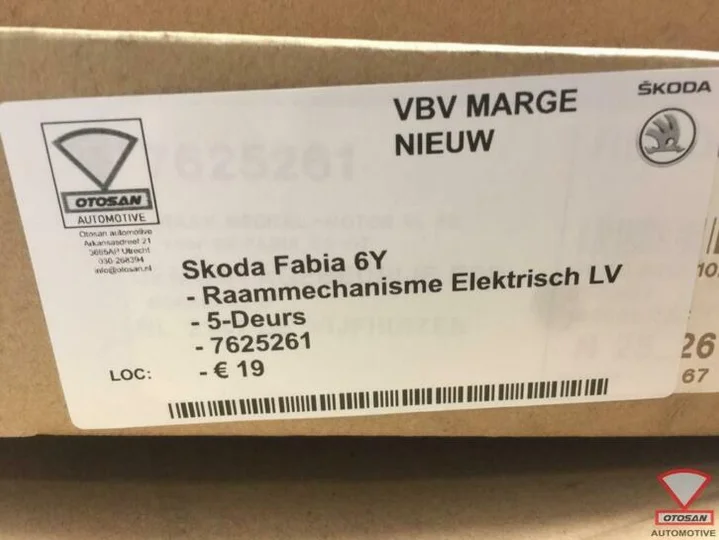 skoda-fabia-6y-raammechanisme-elekt.-links-voor-nieuw!-76252 — foto 2