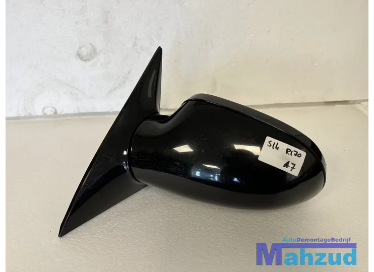 mercedes-slk-r170-zwart-links-spiegel-9604-left-mirror