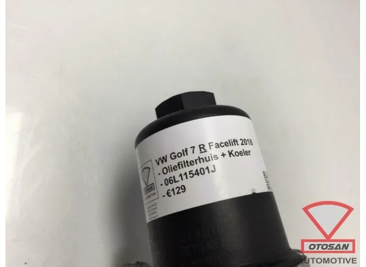 VW golf 7 R Facelift 2018 Oliefilterhuis + Koeler 06L115401J