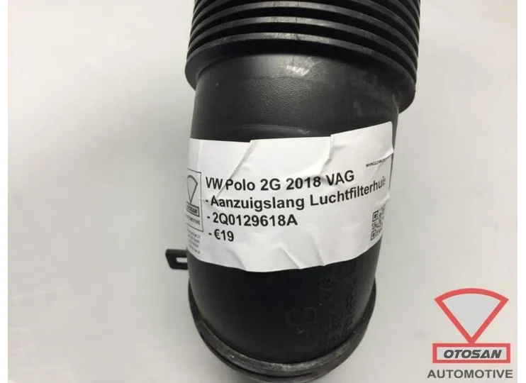 VW polo 2G 2018 VAG Aanzuigslang Luchtfilterhuis 2Q0129618A