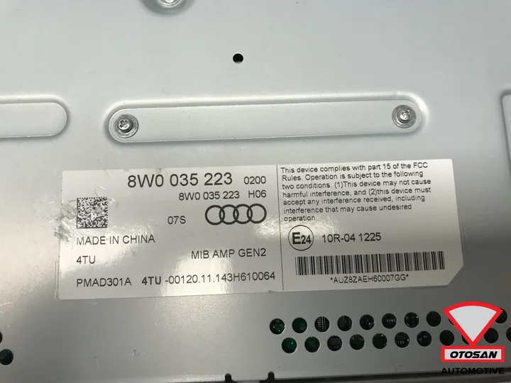 audi-a4-8w-bo-bang-olufsen-versterker-8w0035223 — foto 3