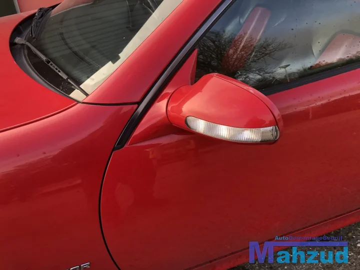 mercedes-slk-r170-linker-deur-portier-spiegel-rood-585 — foto 2