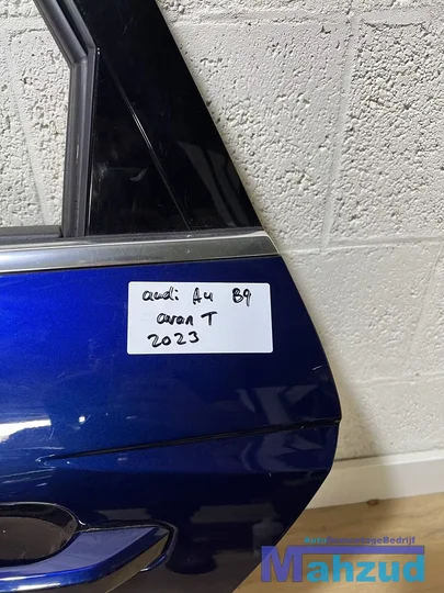 audi-a4-b9-avant-blauw-links-achter-deur-portier-20202024 — foto 2