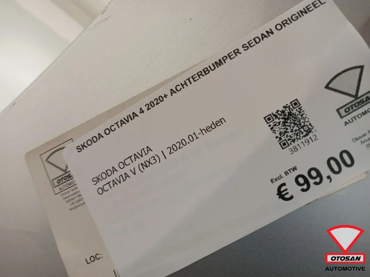 skoda-octavia-4-2020-achterbumper-sedan-origineel — foto 4