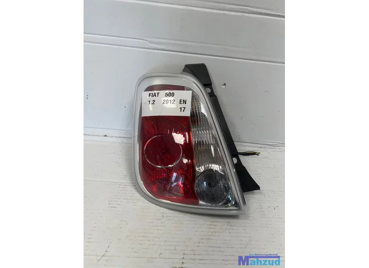 FIAT 500 Links achterlicht UK ENGELS 2007+