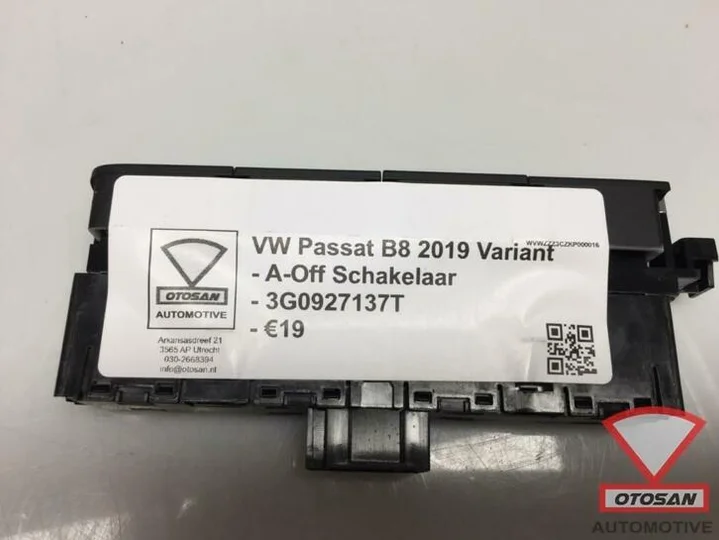 vw-passat-b8-2019-a-off-schakelaar-middenconsole-3g0927137t — foto 2
