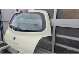 achterklep-renault-twingo-ii-creme-wit-ovenr-jaune-vanille-kofferklep-origineel-gebruikt-2007-2011 — foto 6