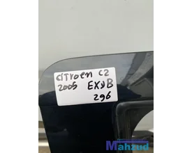 citroen-c2-jm-rechter-deur-portier-compleet-zwart-exyb — foto 2