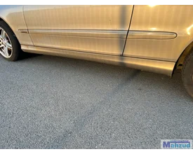 mercedes-clk-w209-bruin-brons-c723-links-zijskirt-2002-2009