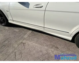 mercedes-c-klasse-w204-wit-c650-links-zijskirt-sideskirt-2008-2011