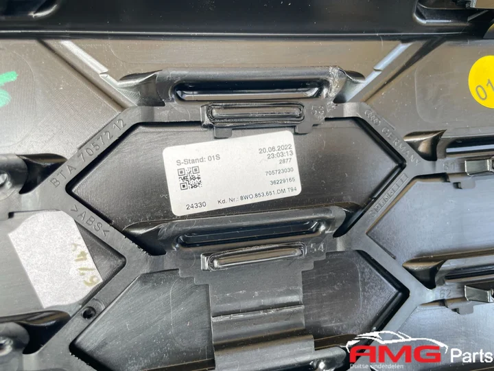 audi-a4-s4-b9-8w-zwart-grill-logo-origineel-8w0853651-dm — foto 8