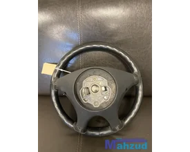mercedes-slk-r170-w208-clk-stuurwiel-stuur-met-airbag-leer-zwart — foto 6