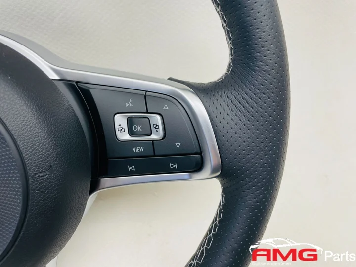 vw-golf-7-polo-2g-r-line-stuur-en-airbag-stuur-zonder-flippers — foto 3
