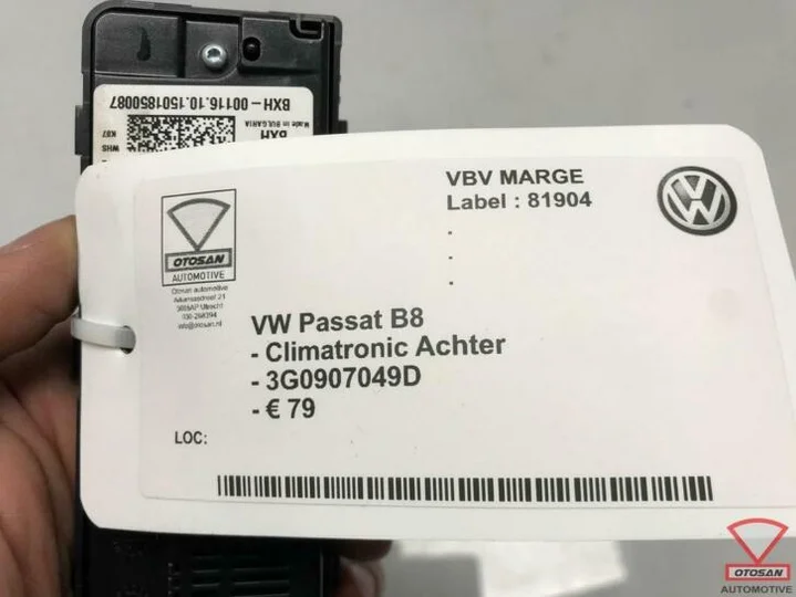 vw-passat-b8-climatronic-achter-3g0907049d — foto 2