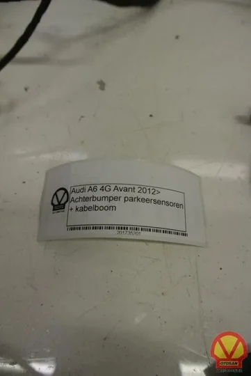 audi-a6-4g-avant-achterbumper-parkeersensoren-+-kabelboom — foto 3