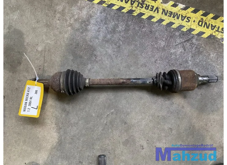 NISSAN MICRA 3 K12 1.2 Links aandrijfas 2003-2010