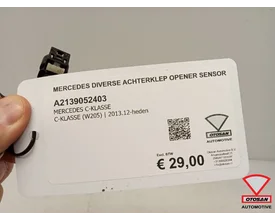 mercedes-diverse-achterklep-opener-sensor-a2139052403 — foto 3