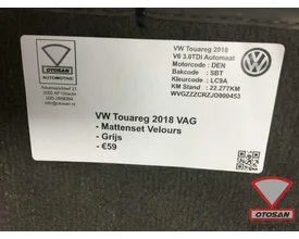 vw-touareg-2018-mattenset-matten-set-velours-grijs — foto 2