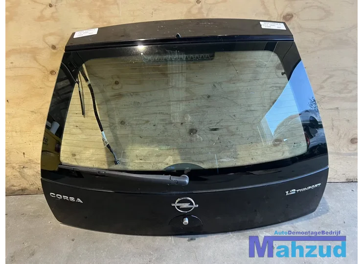 OPEL CORSA C Zwart Z20R achterklep 2000-2005