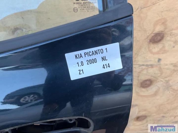 kia-picanto-1-zwart-z1-links-achter-deur-20042010 — foto 2