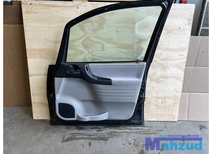 opel-zafira-a-zwart-z298-rechts-voor-deur-portier-19982005