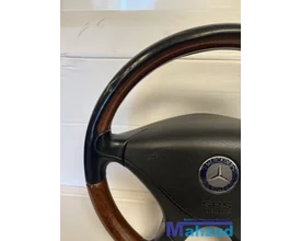 mercedes-slk-r170-hout-stuurwiel-stuur-met-airbag-9604 — foto 6