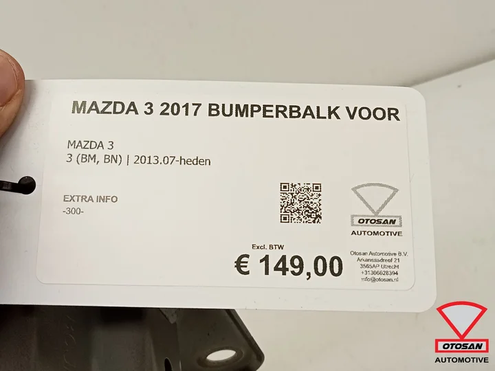 mazda-3-2017-bumperbalk-balk-voor-origineel — foto 3