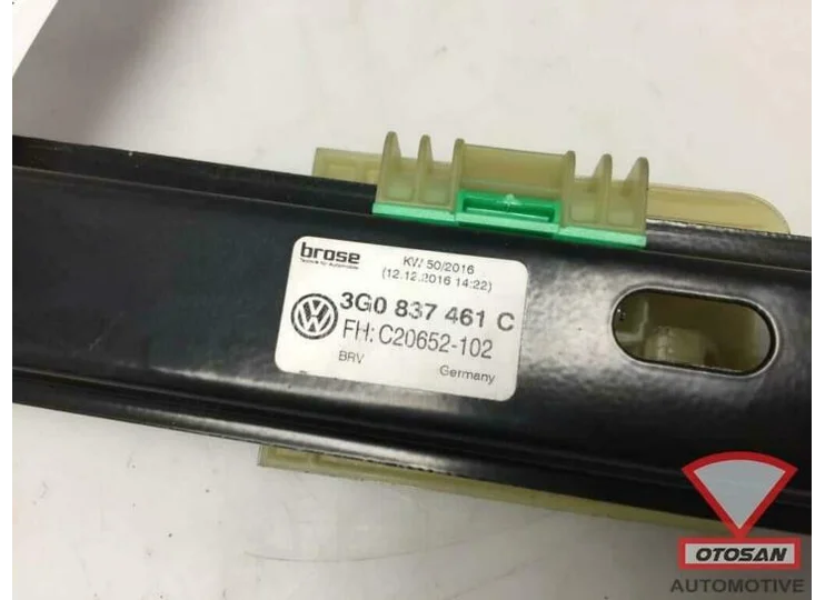 VW Passat B8 2017 Raammechanisme Links Voor 3G0837461C