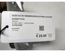 audi-a3-8v-binnenverlichting-led-achter-hemel-8v0947111a — foto 2