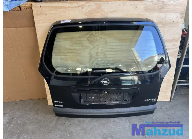 OPEL ZAFIRA A Zwart Z20R Achterklep 1998-2005