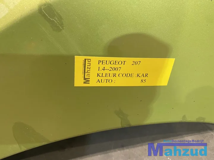 peugeot-207-groen-kar-achterbumper-bumper-achter — foto 4