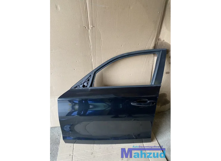 BMW 1 SERIE E81 ZWART 475/9 Links voor deur portier 5 deurs